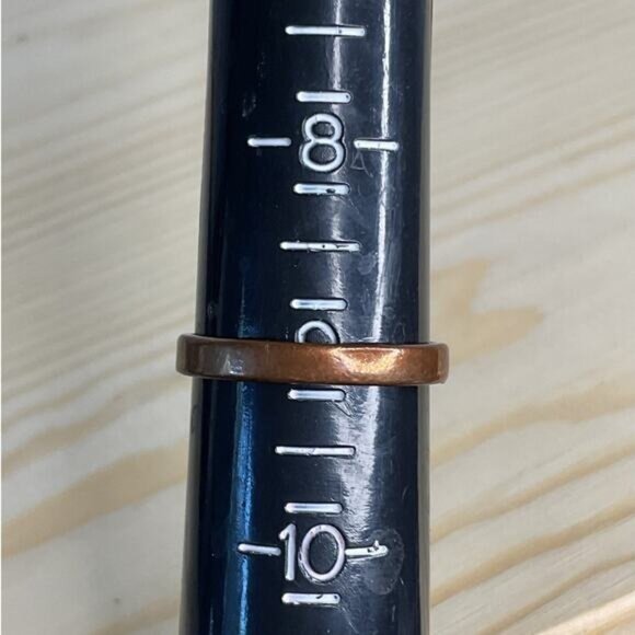 Silver Tone Multicolored Enamel Beaded Red Blue Square Black Faceted Ring - Picture 4 of 4